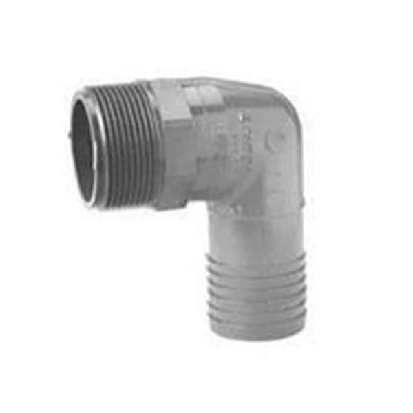 Westlake Pipe & Fittings 0.5 in. Insert Male Pipe Thread 90 deg Elbow - PV1413005