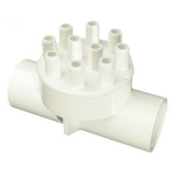 Powerhouse 1 x 1 x 10.37 in. Spigot Barb Air Manifold Assembly - PO713540