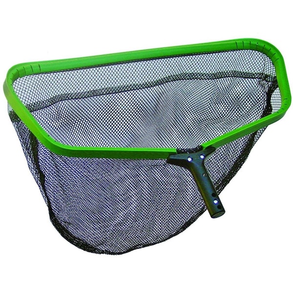 Overtime 24 x 24 in. Aluminum Alloy Frame Gator Professional Leaf Rake Net, Black - OV2478852