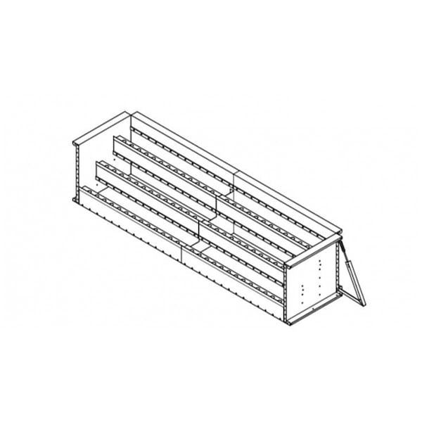 Cardinal 14 ft. Steel Step with 6 in. Radius Corners - S1400SP34200XX2