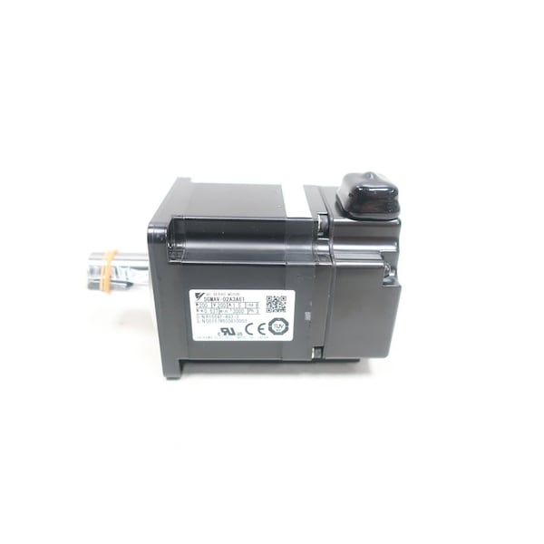 Yaskawa 3Ph 200W 3000RPM 14mm 0.637Nm 200V-AC Servo Motor - SGMAV-02A3A61