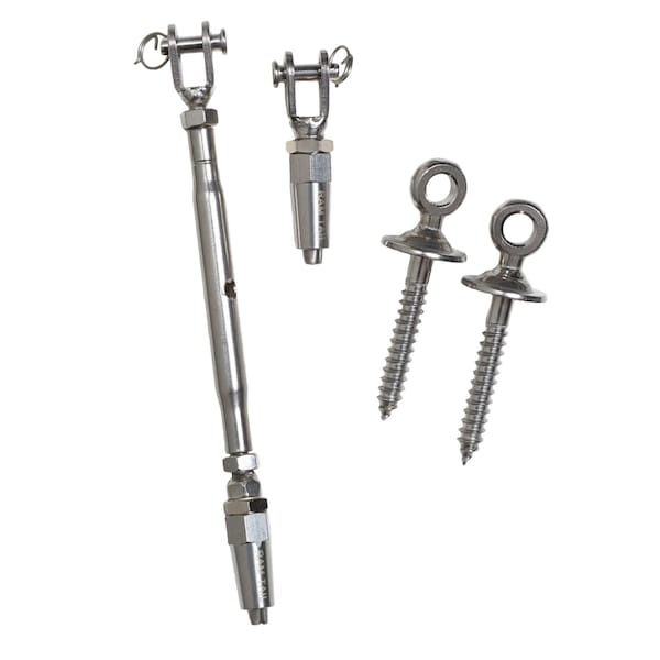 Deckorators Deckorators 0 in. H X 0 in. W X 0 in. L Stainless Steel Hardware Kit - 237908