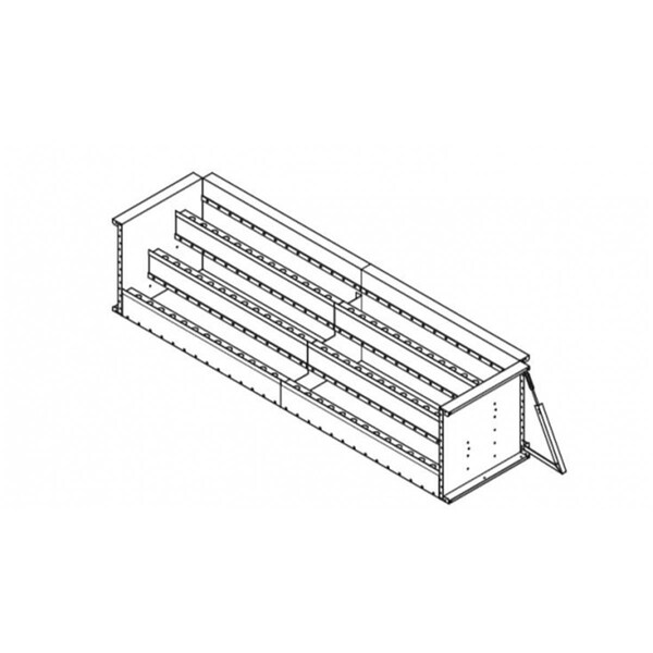 Karuma Car Care 14 ft. Steel Step with 6 in. Radius Corners - KA1259331