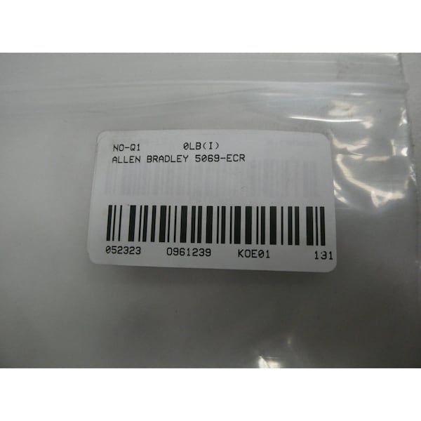 Allen Bradley Compactlogix 5380 End Cap Ser A Plc And Dcs Parts And Accessory - 5069-ECR