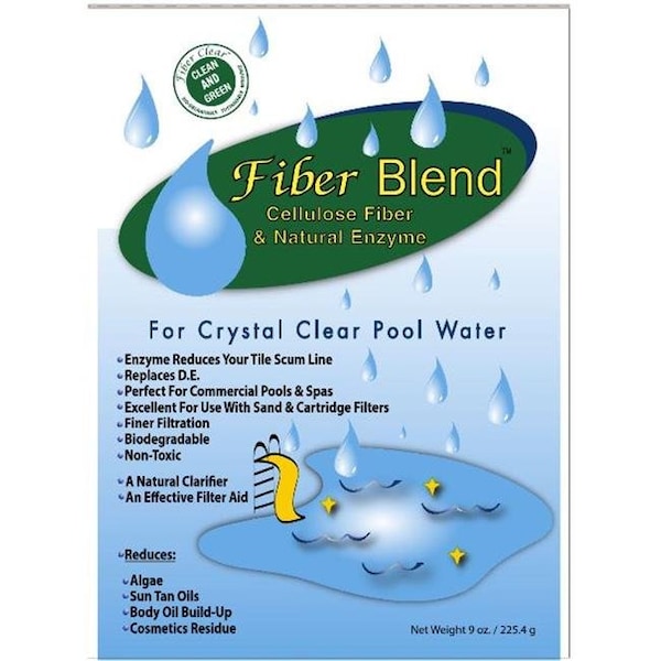Fiber Clear Fiber Clear Crystal Clear Pool Water Blend 2; 7 Lbs. - FB C 007 2