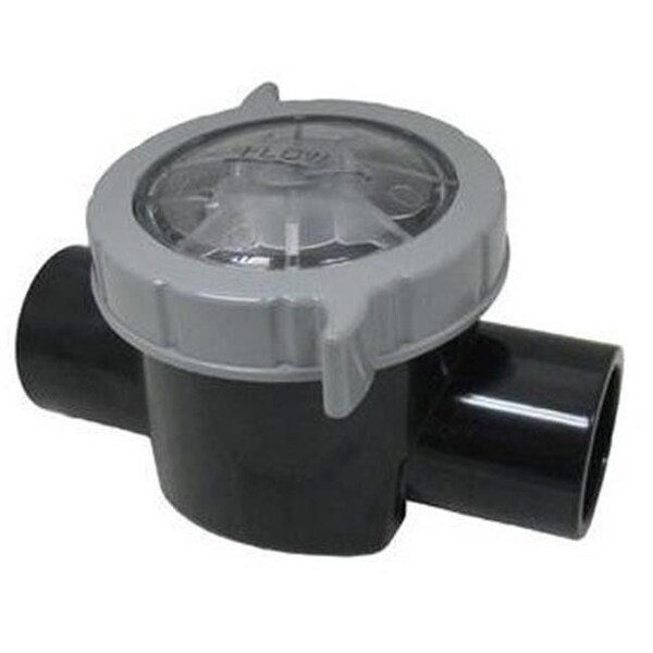 Molded Products Molded Products 25830-400-000 2 in. Socket x 2.5 in. Spigot Thread-On 2 CPVC Black Corrosion Resistant Serviceable Check Valve - 12 per Case - 25830-400-000