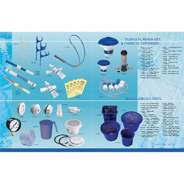 Ocean Blue Water Products Ocean Blue Water Products 101005 Plastic Pole Hangers - 101005