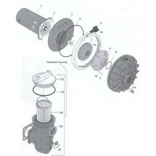 Aladdin Equipment Aladdin Equipment O218 Packaged O Ring for Sta-Rite Dura Glas - O218