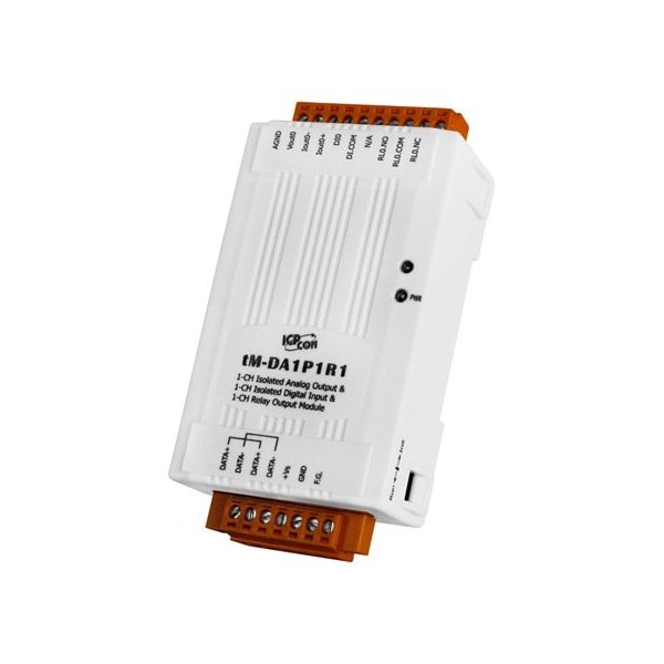 Icp Das 1 Channel Analog Output, 1 Channel Digital Input and 1 Channel Relay Output - tM-DA1P1R1