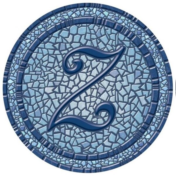 Lamatek Lamatek 67B00-0044Z 29 in. dia. Monogram Mosaic Poolsaic Mat-Z - 67B00-0044Z