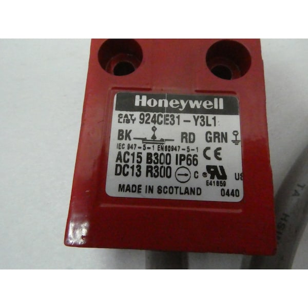 Interruptor de límite de tope de rodillo superior Honeywell - 924CE31-Y3L1