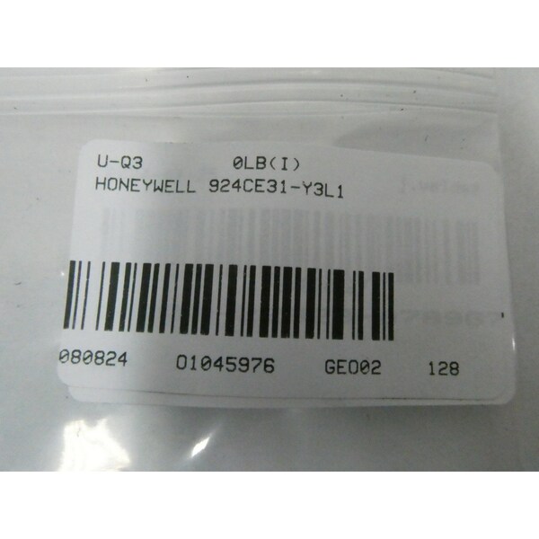 Interruptor de límite de tope de rodillo superior Honeywell - 924CE31-Y3L1