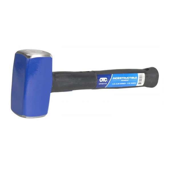 Otc Club/Hand Drill Hammer, 4lb, 12" Handle - 5791ID-412