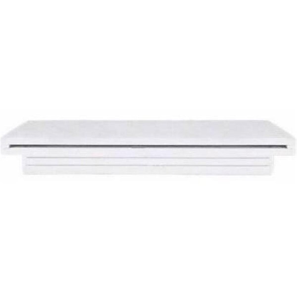 Green Arrow Equipment 24 in. Arch Waterfall with 6 in. Lip & Back Port - White - GR1259551