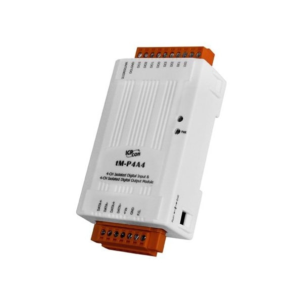 Icp Das 4 Channel Isolated Digital Inputs and 4 Channel Source Isolated Digital Outputs - tM-P4A4