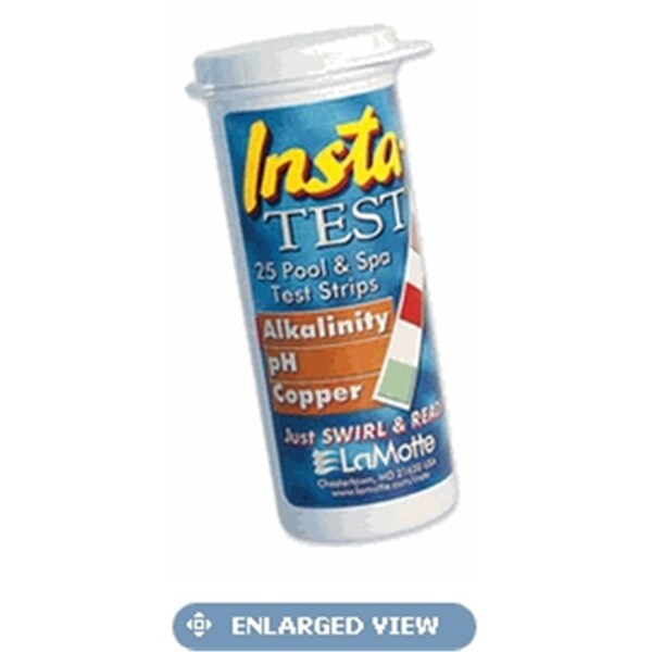 La Motte La Motte 3001-G-12 Alkalinity Test Strips; 25 Count - 3001-G-12