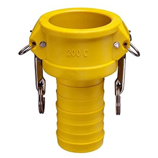 Slugfest Supplies 2 in. Quick Coupling Glass & Reinforced Nylon Female Coupler - SL974040