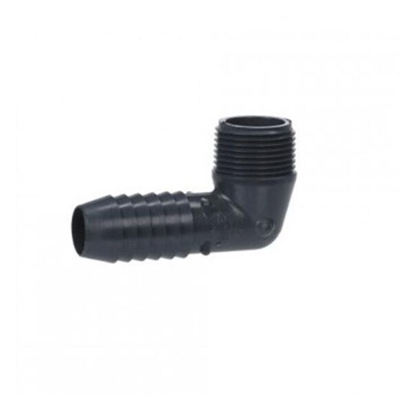 Westlake Pipe & Fittings Lasco Fittings PV14130070.75 in. Insert Male Pipe Thread 90 deg Elbow - PV1413007