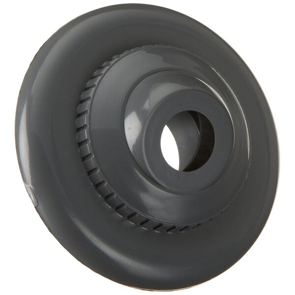 Custom Molded Products 0.75 in. Opening x 1.5 in. Directional Stream with Extension Flange, Dark Gray - CMP25553307000