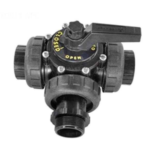 Olympian Athlete 1.5 in. FPT x FPT x MPT 3 Ports High Heat 3-Ways Union Valve - OL3332514