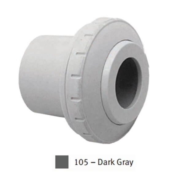 Aquastar Aqua Star  1.5 in. Eyeball Fitting Slip Insider, Dark Gray - SL8105