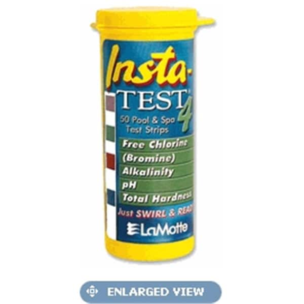 La Motte La Motte 3029-12 Insta-Test Test Strips with Chlorine; Bromine & PH & Alkaline & Hardness; 50 Count - 3029-12