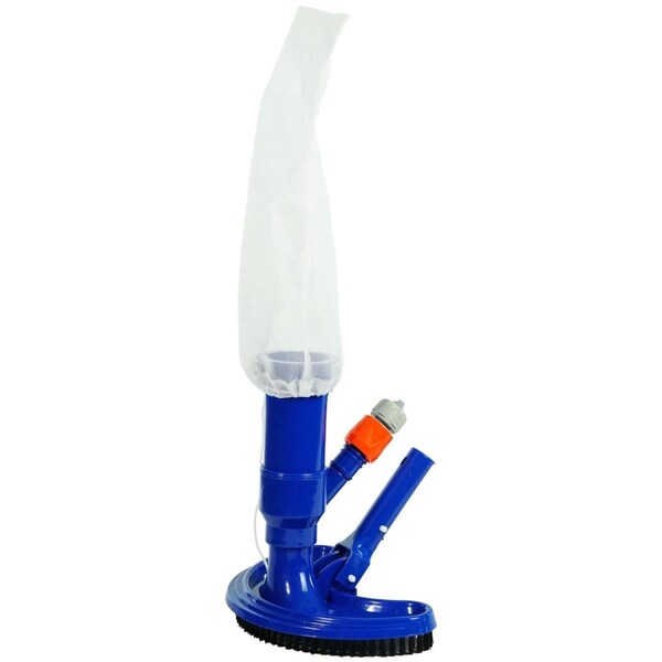 Pool Central 10 in. Jet Vac with Brush for Small Above Ground Swimming Pools - 32596109
