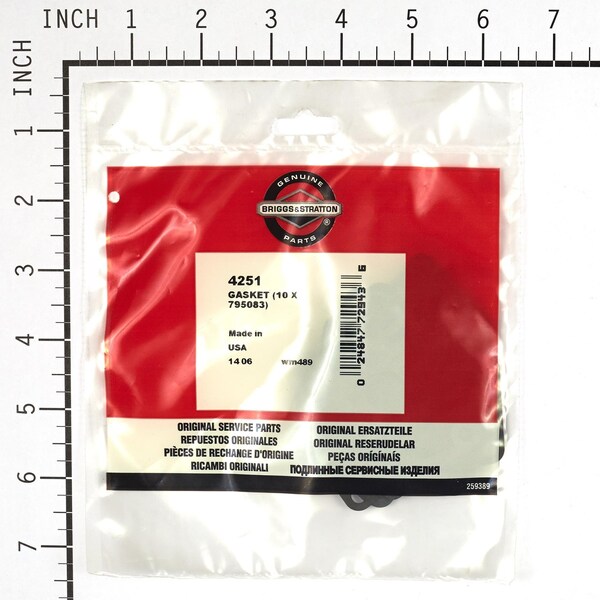Briggs & Stratton Carburetor Diaphragm (10 Pack of 795083) - 4251