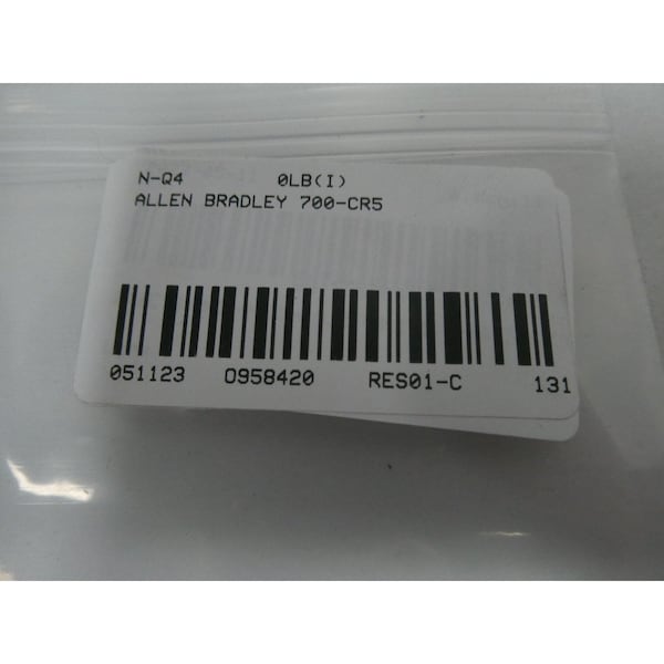 Allen Bradley Contact Cartridge Other Electrical Component - 700-CR5