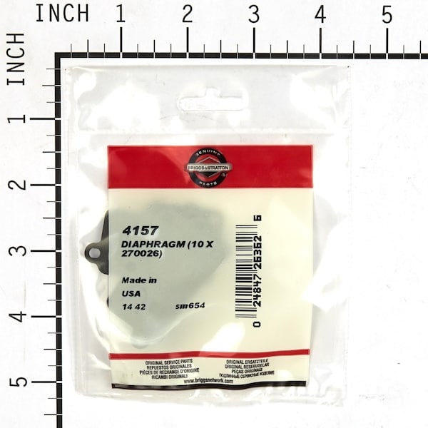 Briggs & Stratton Carburetor Diaphragm (10 Pack of 270026) - 4157