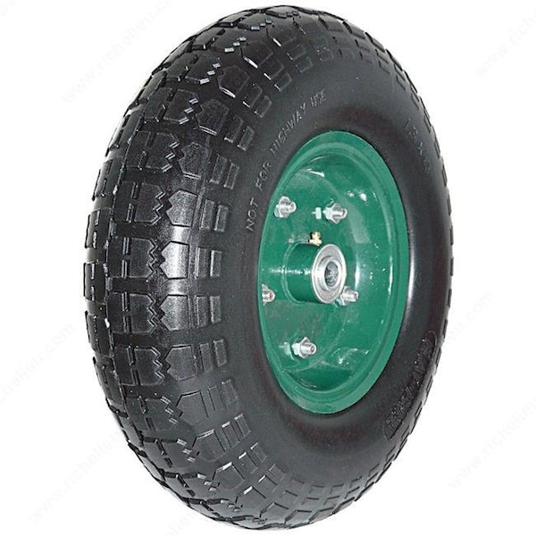 Madico Madico F21680 13 in. Flat-free Tire; Black & Green - F21680