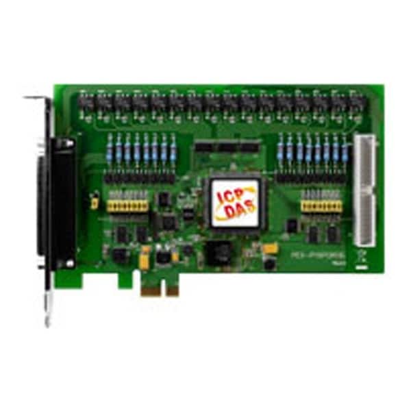 Icp Das PCI Express, 8 Channel Isolated Digital Inputs and 8 Channel Relay Output - PEX-P8POR8i