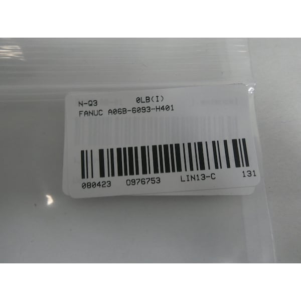 Fanuc DISCHARGE UNIT SERVO DRIVES AND AMPLIFIER - A06B-6093-H401