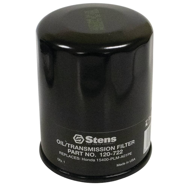 Stens Oil Filter 120-722 For Honda 15400-Plm-A01Pe - 120-722