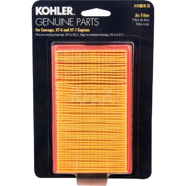 Arnold Kohler 3.5 To 4.5 HP Paper Engine Air Filter - 1408301S1C