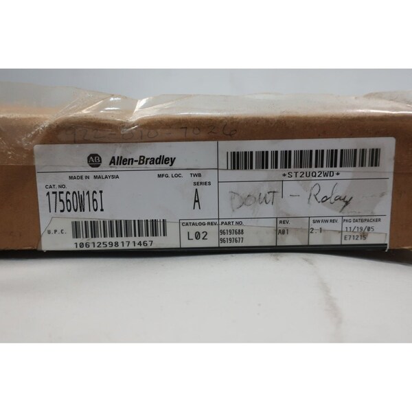Allen Bradley VOGEL MV2-22 - 1756-OW16I