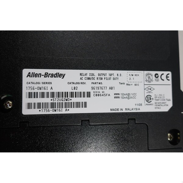 Allen Bradley VOGEL MV2-22 - 1756-OW16I