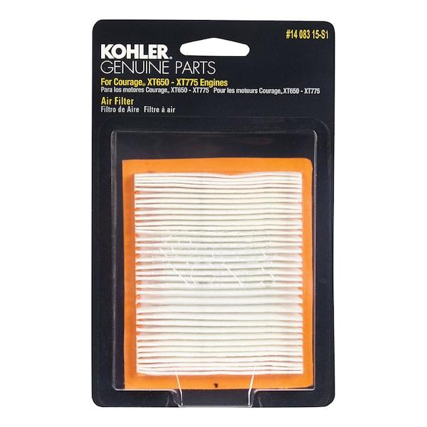 Kohler Kohler Small Engine Air Filter For XT675-775 - 14 083 15-S1