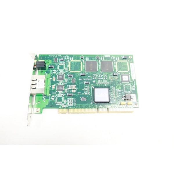 Znyx ZNYX ZX372-EME-A4 PCI 2-PORT ADAPTER 10/100 SER ZX370 PCB CIRCUIT BOARD - ZX372-EME-A4