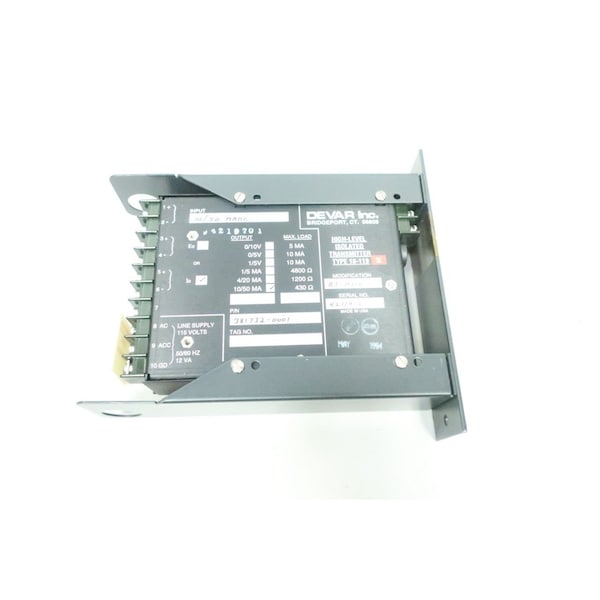 Devar High Level Isolated Transmitter 10/50Madc Other Electrical Component - 18-119-RT-M31X 381732-0001