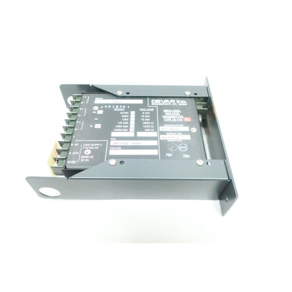 Devar High Level Isolated Transmitter 10/50Madc Other Electrical Component - 18-119-RT-M31X 381732-0001