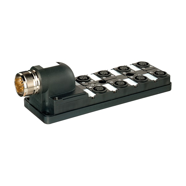 Murr Elektronik MVP12, 8XM12, 5POLE, M23 19POL. CON., Connector exit 90° - 27785
