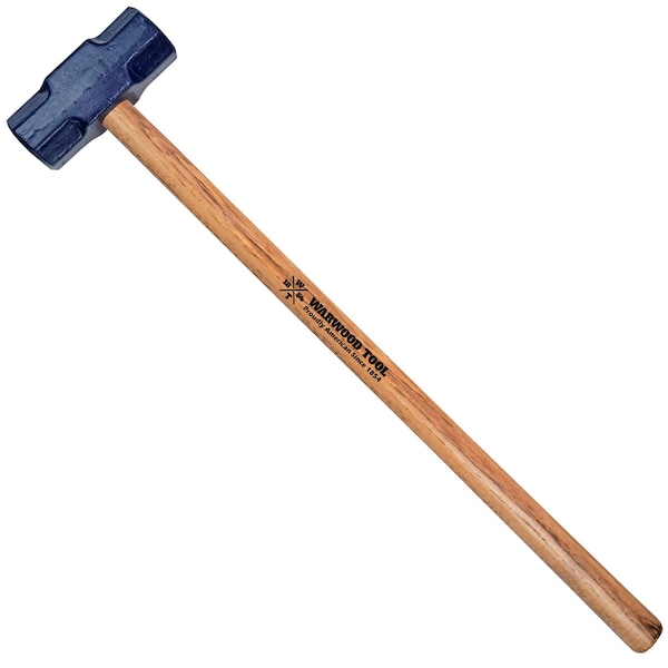 Warwood Tool 8 lb Double Face Sledge, 32 Hickory Handle - 13461