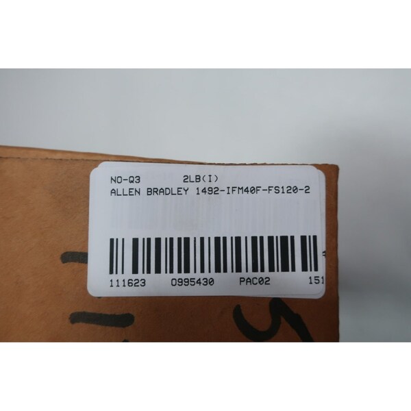 Allen Bradley INTERFACE SER A OTHER PLC AND DCS MODULE - 1492-IFM40F-FS120-2