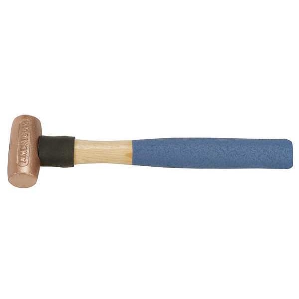 American Hammer Sledge Hammer, 1 lb., 12-1/2 In, Wood - AM1CUWG