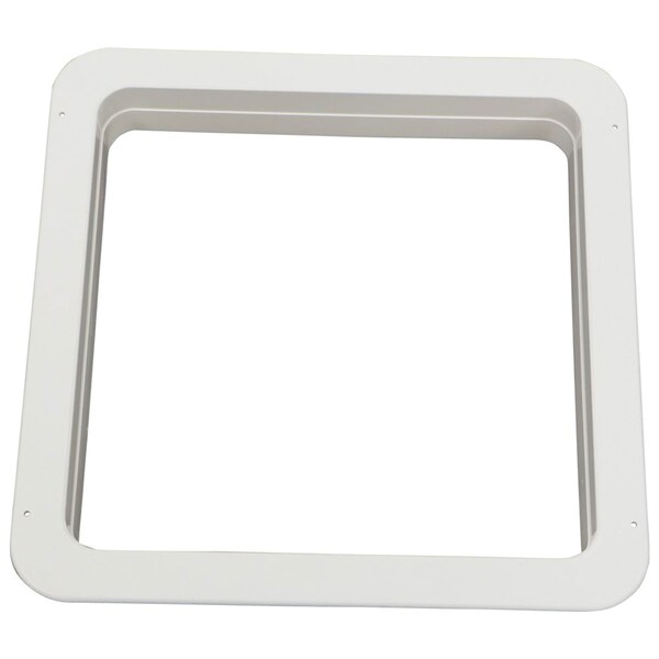 Ventline Ventline VA0445-35 Ventadome Garnish - 3-1/8", Polar White - VA0445-35