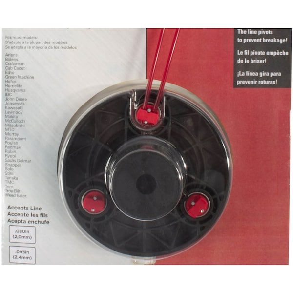 Weed Warrior Weed Warrior Universal Fit Pivotrim Residential Grade 0.095 in. D X 10.13 in. L Trimmer Head - 17233