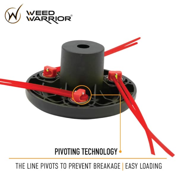 Weed Warrior Weed Warrior Universal Fit Pivotrim Residential Grade 0.095 in. D X 10.13 in. L Trimmer Head - 17233