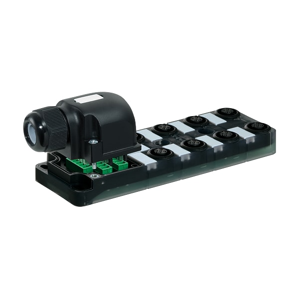 Murr Elektronik EXACT12, 8XM12, 5-POLE, CAP, PLUG. SCREW-TERM. - 8000-88550-0000000