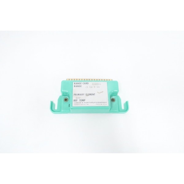 Leeds Northrup Range Card -5 To 5Mv PCB Circuit Board - 650084